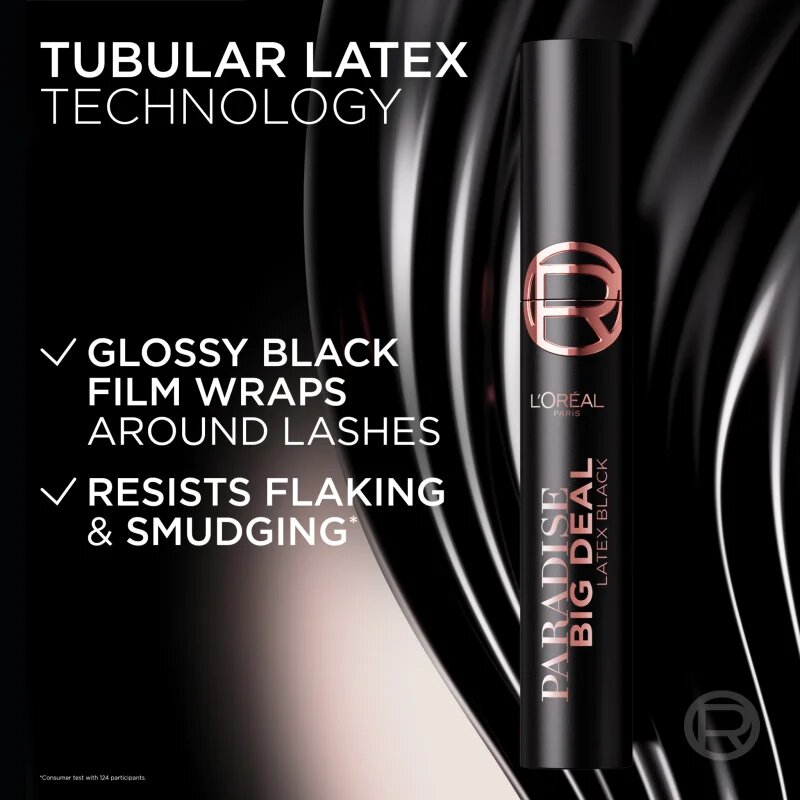 L’Oréal Paris Lash Paradise Big Deal maskara za volumen in podaljšanje trepalnic odtenek Latex Black 9.9 ml