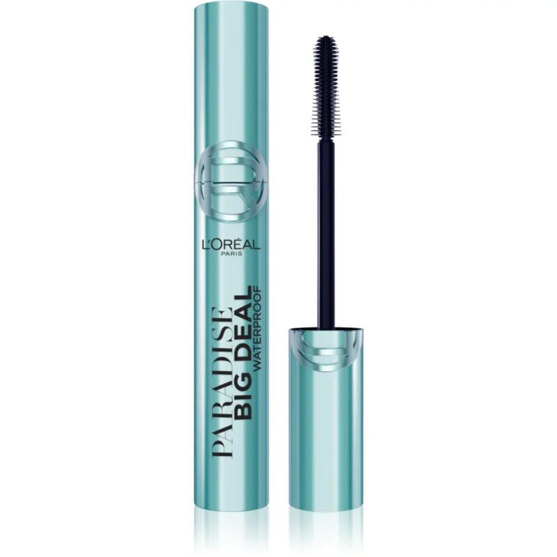 L’Oréal Paris Lash Paradise Big Deal maskara za volumen in podaljšanje trepalnic vodoodporna 9.9 ml