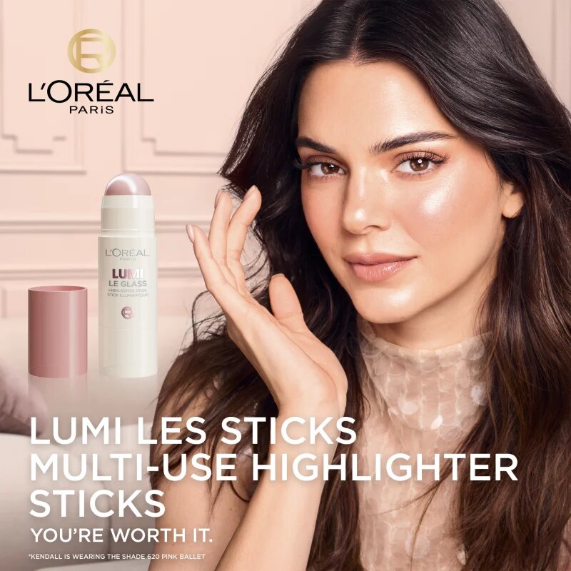 L’Oréal Paris Lumi Glow kremasti osvetljevalec v paličici odtenek 635 Golden Couture 6.5 g