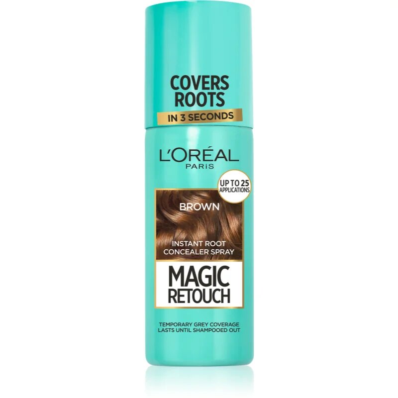 L’Oréal Paris Magic Retouch pršilo za takojšnje prekritje narastka odtenek Brown 75 ml