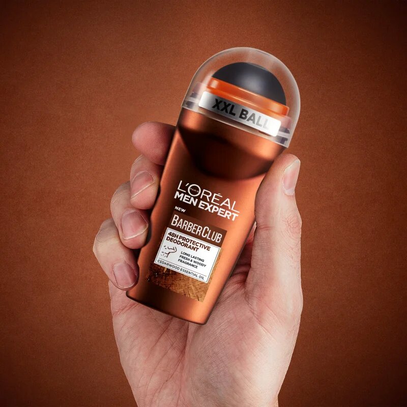 L’Oréal Paris Men Expert Barber Club deodorant roll-on za moške 50 ml