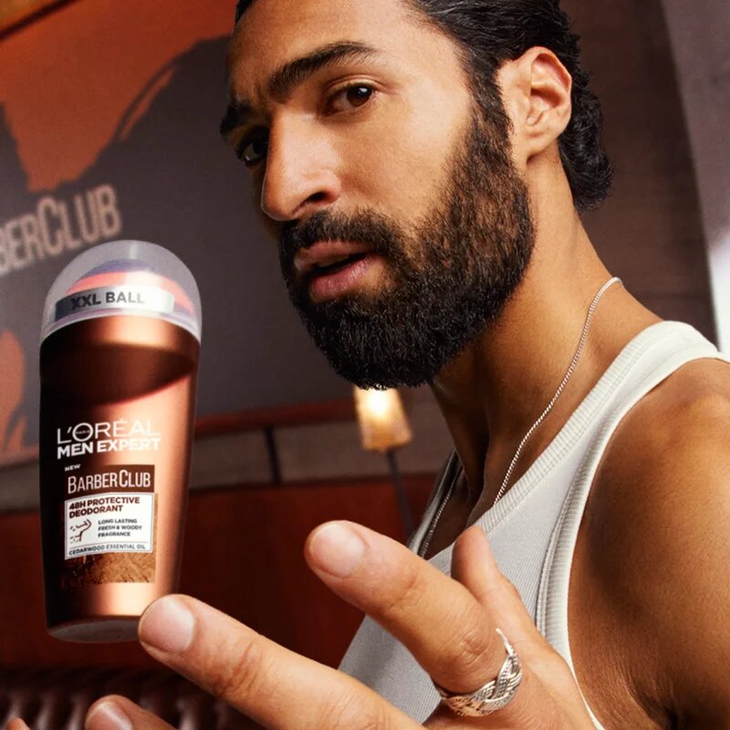 L’Oréal Paris Men Expert Barber Club deodorant roll-on za moške 50 ml