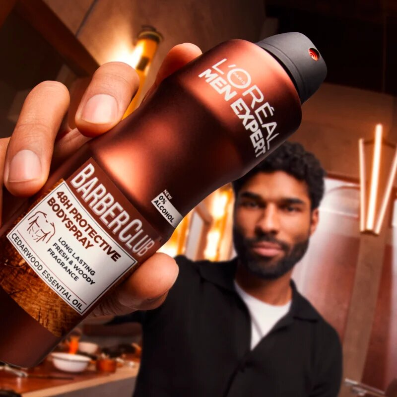 L’Oréal Paris Men Expert Barber Club osvežilni deodorant v pršilu za moške 150 ml
