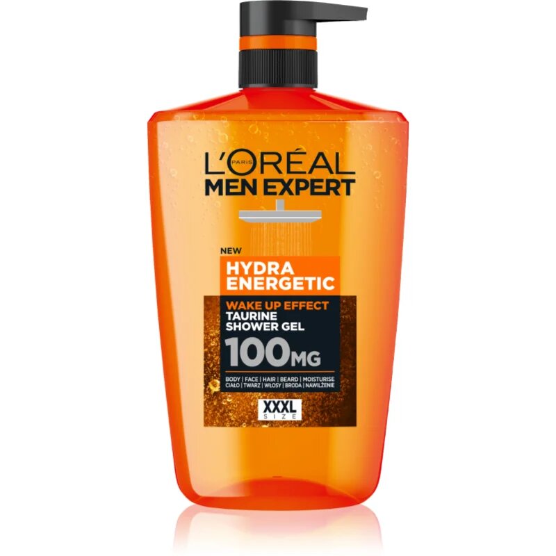 L’Oréal Paris Men Expert Hydra Energetic poživitveni gel za prhanje 1000 ml
