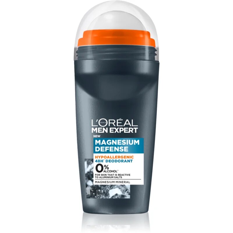 L’Oréal Paris Men Expert Magnesium Defence deodorant roll-on za moške 50 ml
