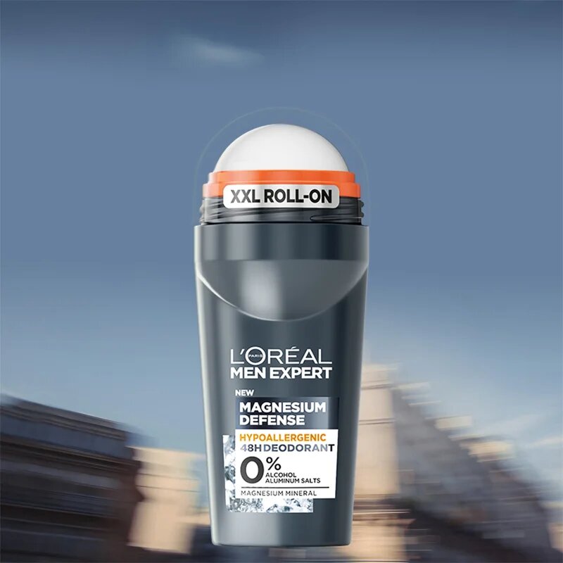 L’Oréal Paris Men Expert Magnesium Defence deodorant roll-on za moške 50 ml