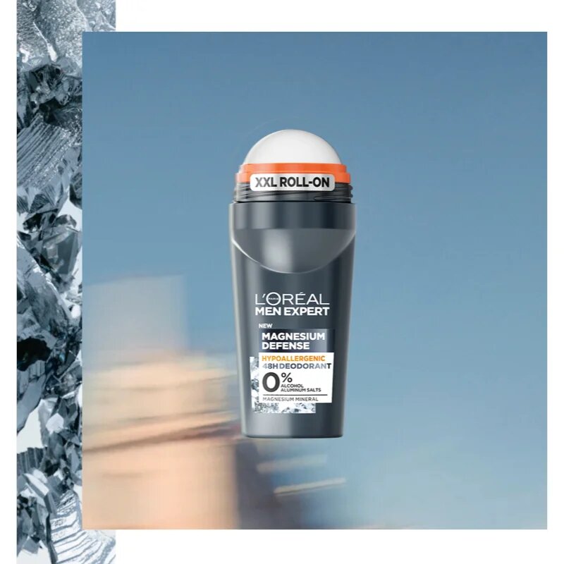 L’Oréal Paris Men Expert Magnesium Defence deodorant roll-on za moške 50 ml