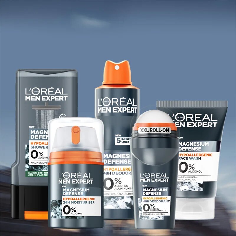 L’Oréal Paris Men Expert Magnesium Defence vlažilna krema za moške 50 ml