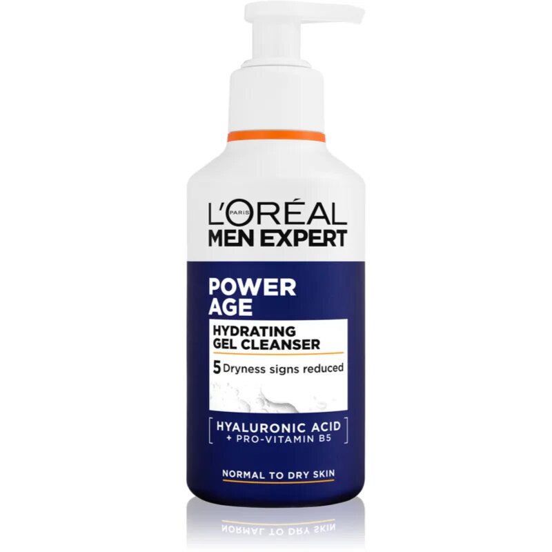 L’Oréal Paris Men Expert Power Age vlažilni čistilni gel za moške 260 ml