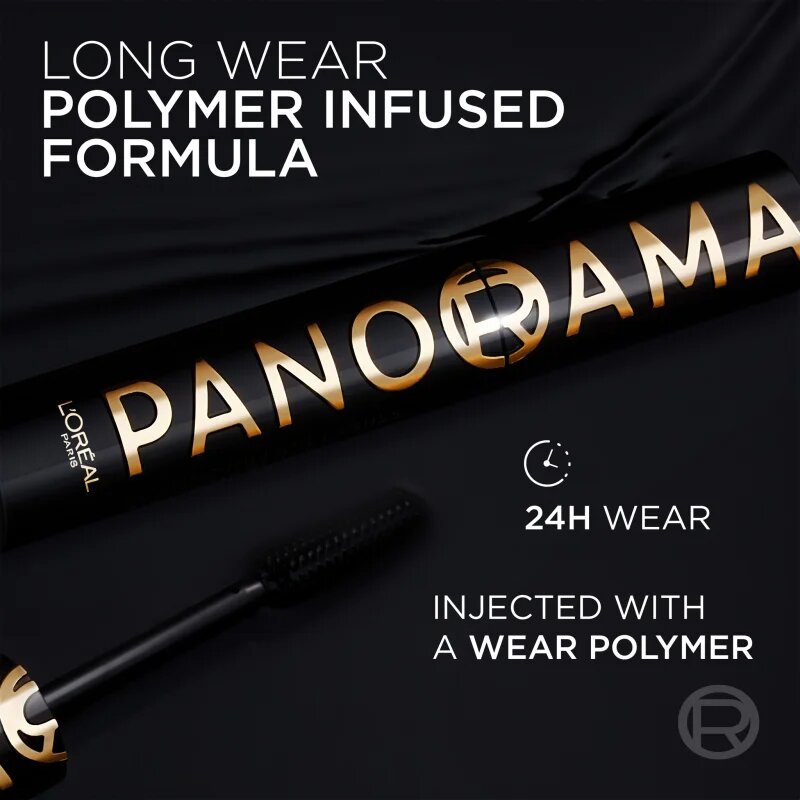 L’Oréal Paris Panorama voluminozna maskara odtenek All Night Black 10.5 ml