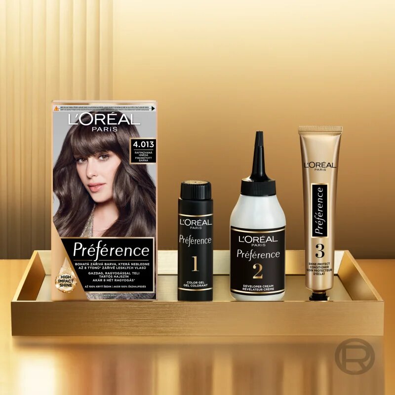 L’Oréal Paris Préférence barva za lase odtenek 1 Black 1 kos