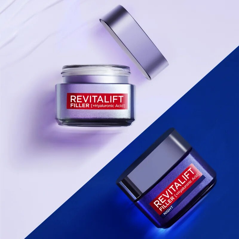 L’Oréal Paris Revitalift Filler dnevna in nočna krema proti gubam s hialuronsko kislino