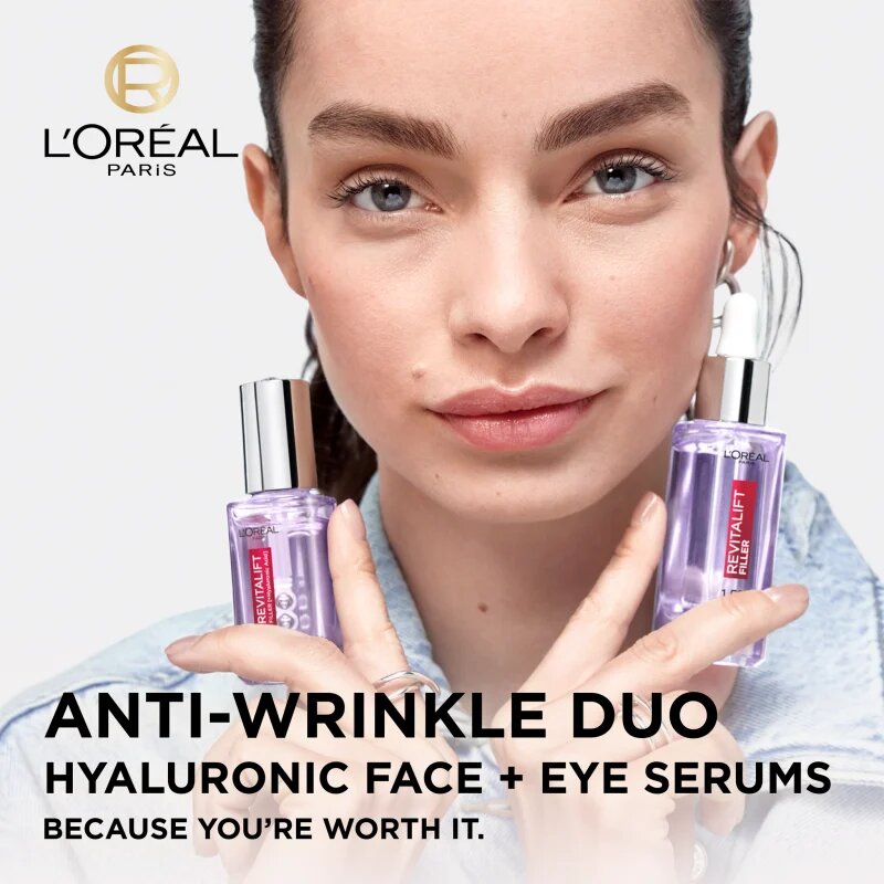 L’Oréal Paris Revitalift Filler set za nego obraza za obraz in predel okoli oči