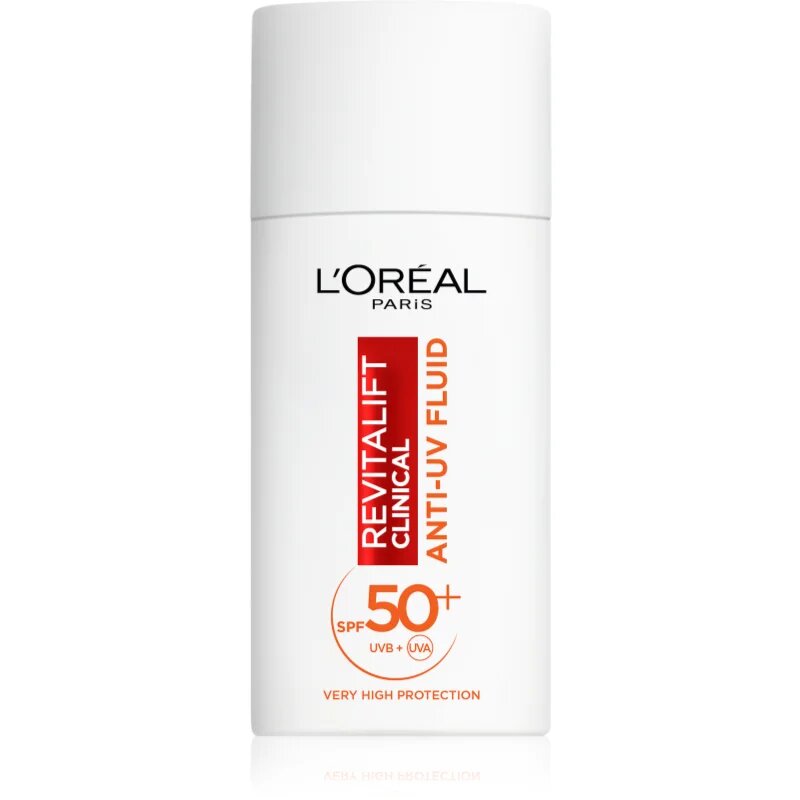 L’Oréal Paris Revitalift Vitamin C fluid za obraz z vitaminom C SPF 50+ 50 ml