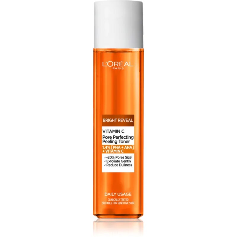 L’Oréal Paris Revitalift Vitamin C posvetlitveni tonik za zmanjšanje por 180 ml