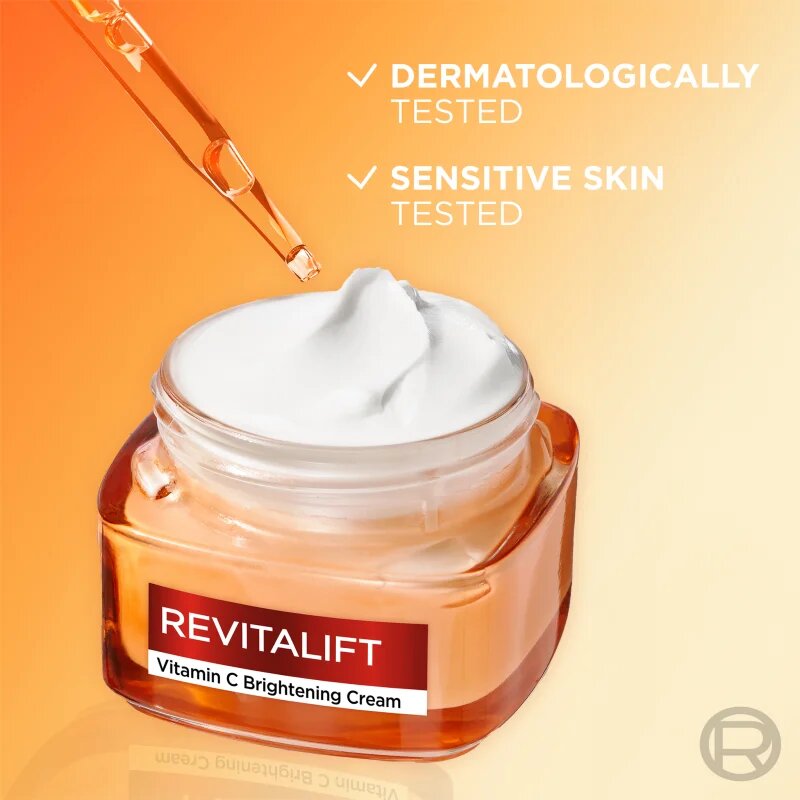 L’Oréal Paris Revitalift Vitamin C revitalizacijska in posvetlitvena krema 50 ml