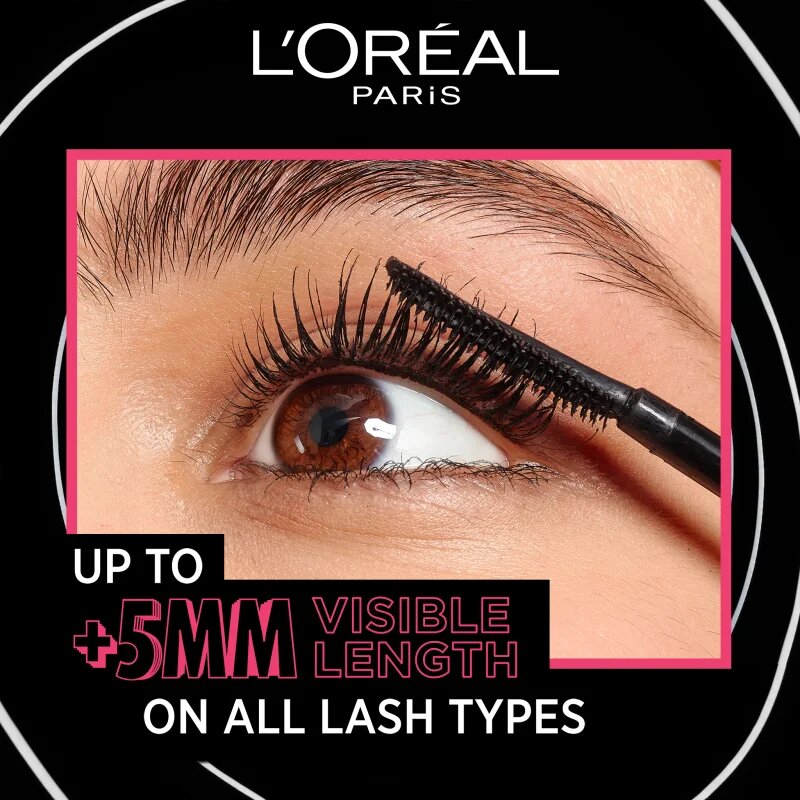 L’Oréal Paris Telescopic Lift maskara za volumen in vihanje trepalnic 9.9 ml