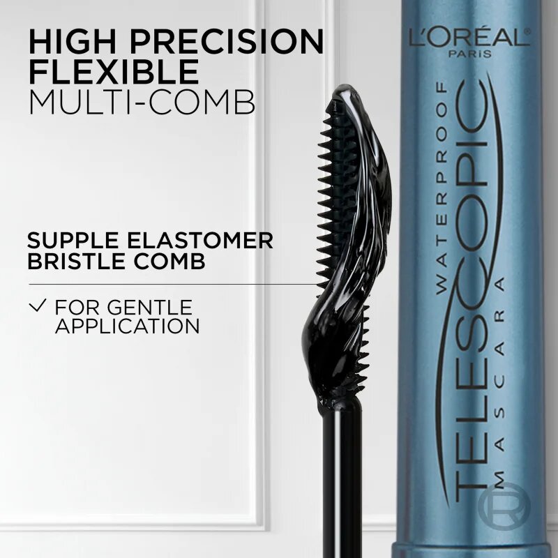 L’Oréal Paris Telescopic vodoodporna maskara odtenek Black 8 ml