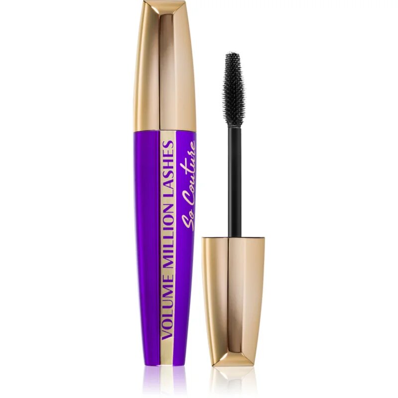 L’Oréal Paris Volume Million Lashes So Couture maskara za volumen in privihanje trepalnic odtenek Black 95 ml