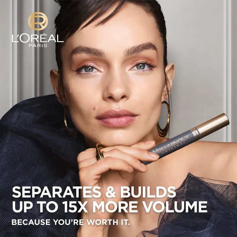 L’Oréal Paris Voluminous Carbon voluminozna maskara Extra Black 7.5 ml