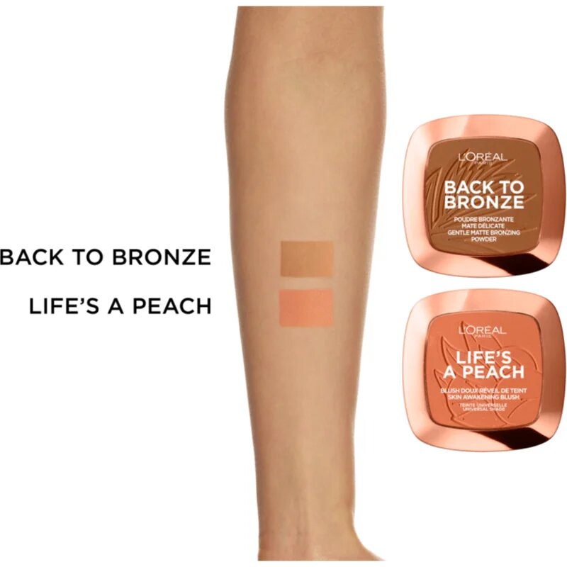 L’Oréal Paris Wake Up & Glow Back to Bronze bronzer odtenek 03 9 g