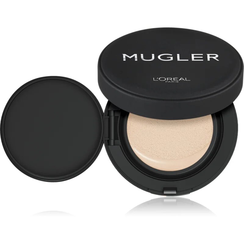 L’Oréal Paris x Mugler dolgoobstojni kompaktni puder za polno prekrivanje odtenek 01 Very Light / Illusion 1 14 g