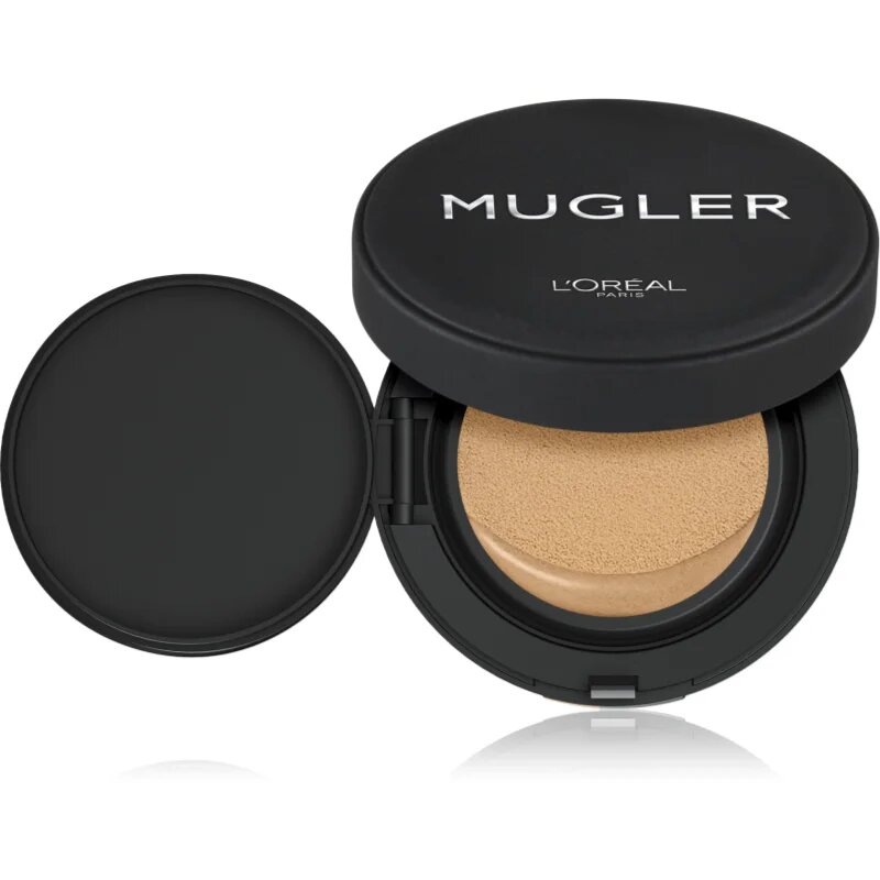 L’Oréal Paris x Mugler dolgoobstojni kompaktni puder za polno prekrivanje odtenek Illusion 6 / Rich Medium 14 g