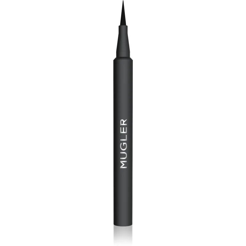 L’Oréal Paris x Mugler precizno vodoodporno črtalo v obliki flomastra odtenek Black 1.1 ml