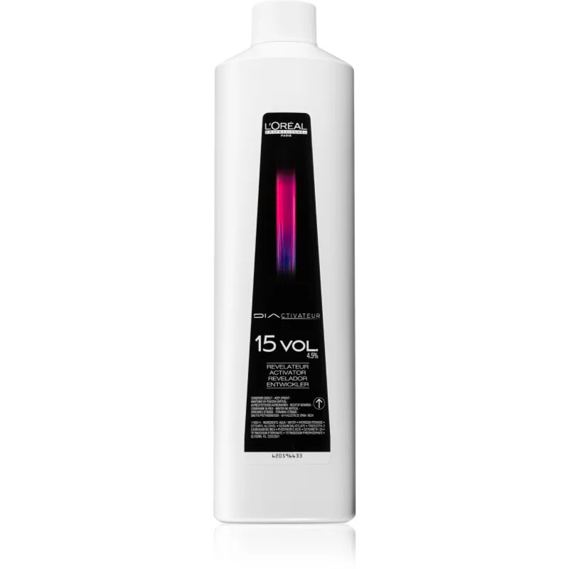 L’Oréal Professionnel Dia Activateur oksidacijska emulzija 15 Vol. 45 % 1000 ml