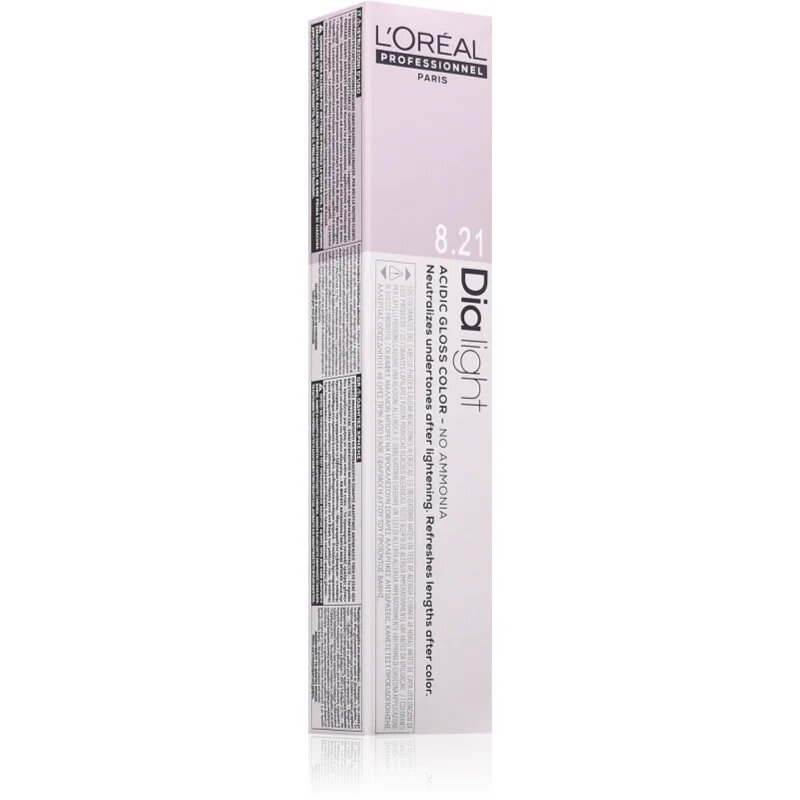 L’Oréal Professionnel Dia Light permanentna barva za lase brez amoniaka odtenek 8.21 50 ml