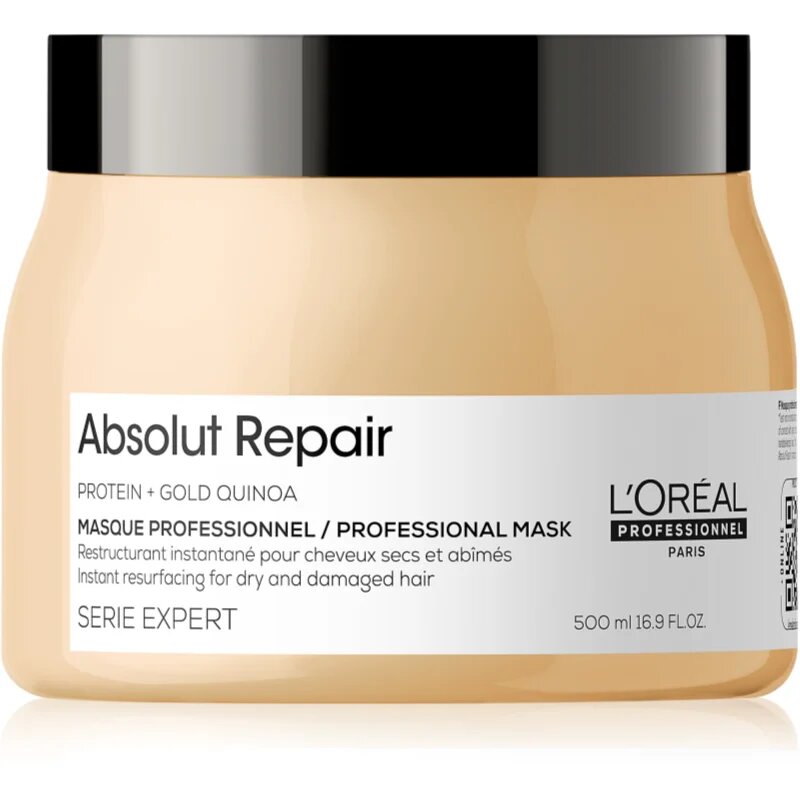 L’Oréal Professionnel Serie Expert Absolut Repair globinsko regeneracijska maska za suhe in poškodovane lase 500 ml