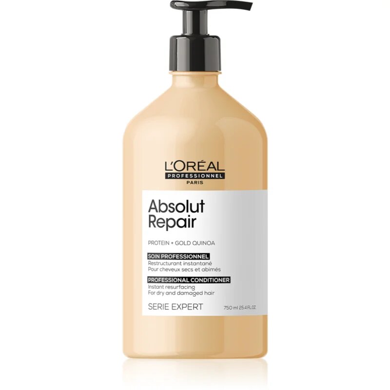 L’Oréal Professionnel Serie Expert Absolut Repair globinsko regeneracijski balzam za suhe in poškodovane lase 750 ml