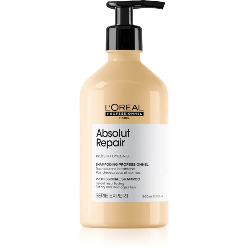 L’Oréal Professionnel Serie Expert Absolut Repair globinsko regeneracijski šampon za suhe in poškodovane lase 500 ml