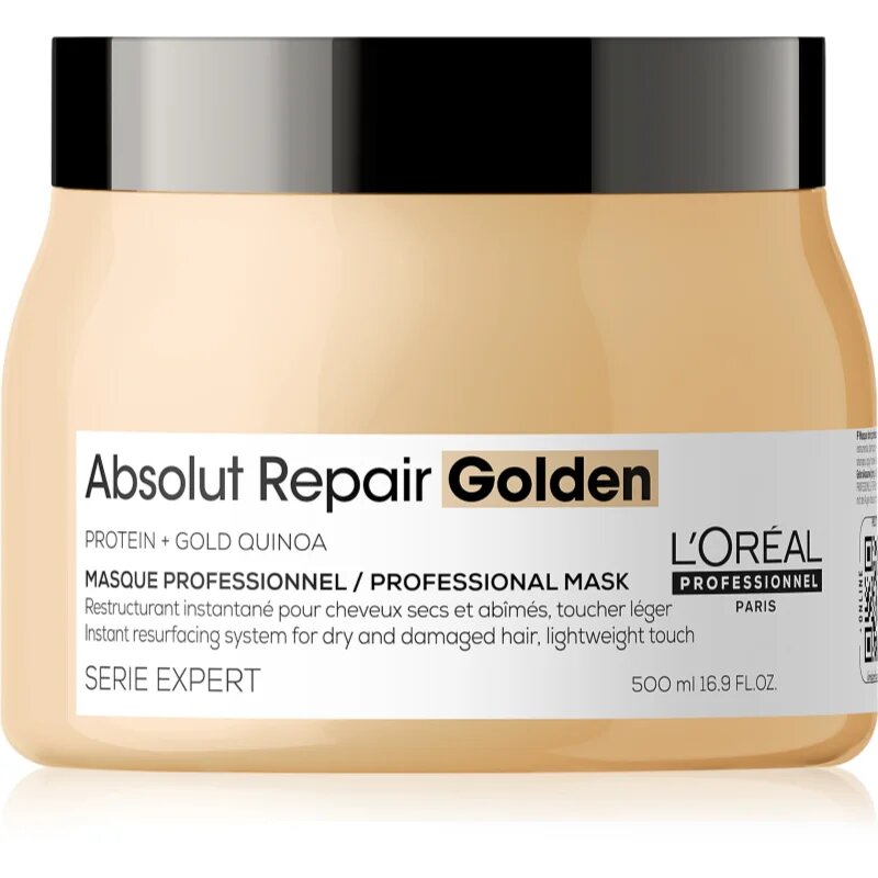 L’Oréal Professionnel Serie Expert Absolut Repair Golden regeneracijska maska za suhe in poškodovane lase 500 ml