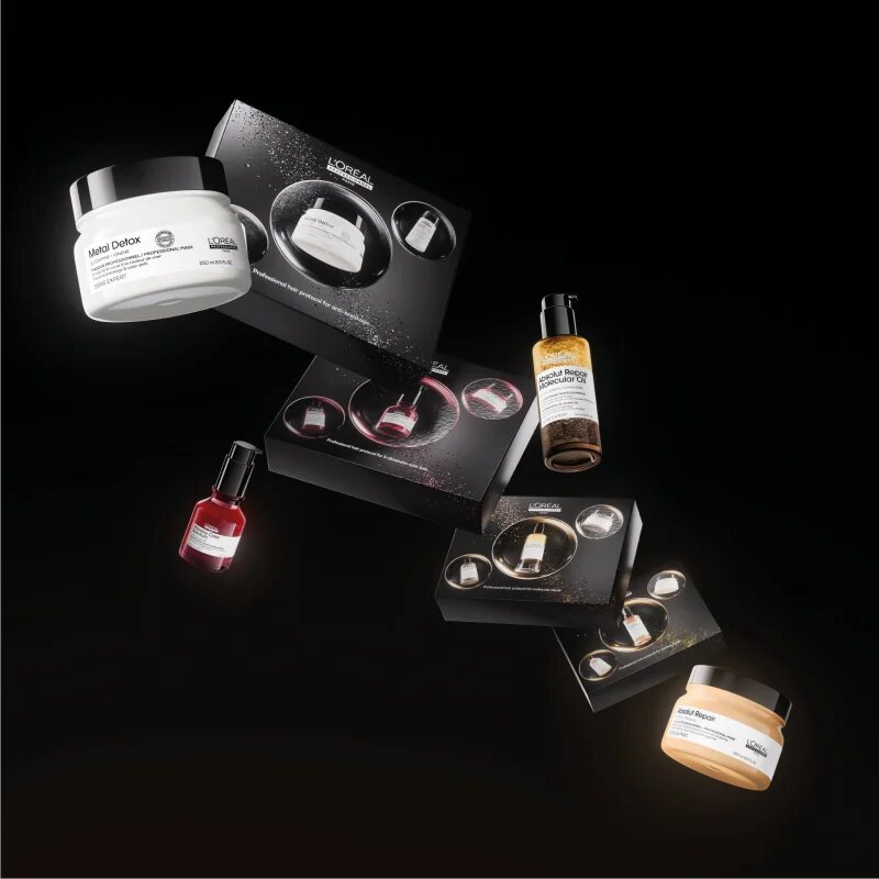 L’Oréal Professionnel Serie Expert Absolut Repair Molecular darilni set s hranilnim učinkom