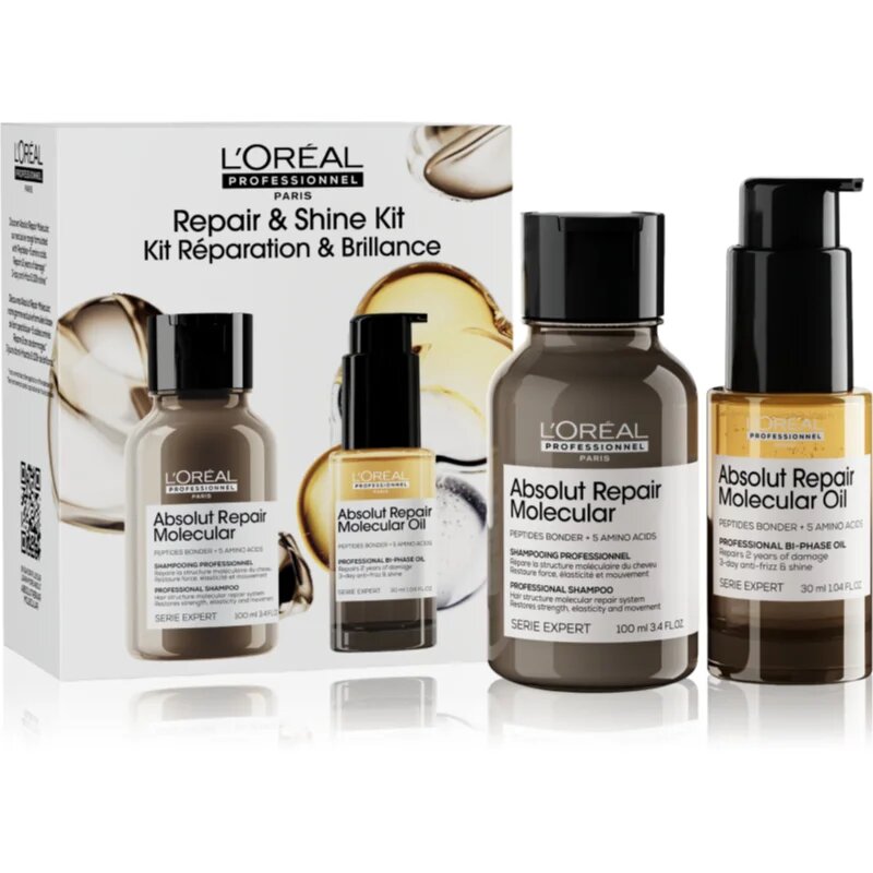L’Oréal Professionnel Serie Expert Absolut Repair Molecular darilni set za poškodovane lase