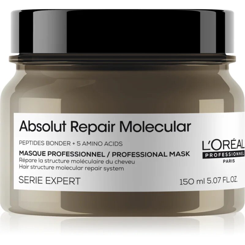 L’Oréal Professionnel Serie Expert Absolut Repair Molecular globinsko krepilna maska za lase 150 ml