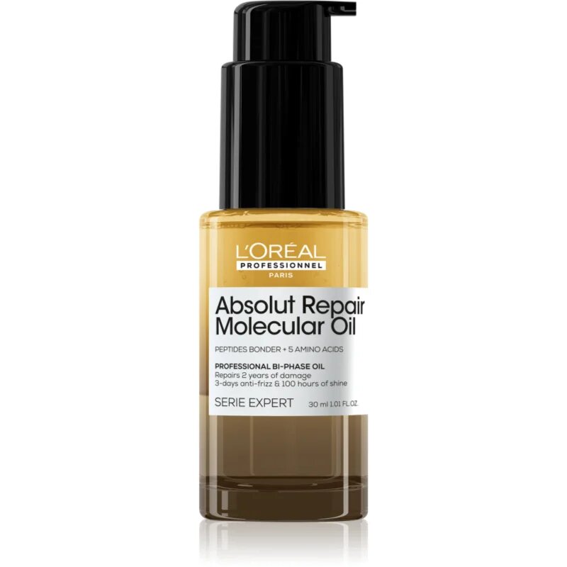 L’Oréal Professionnel Serie Expert Absolut Repair Molecular hranilno olje za lase za poškodovane lase 30 ml
