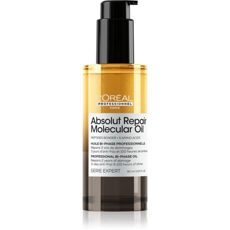 L’Oréal Professionnel Serie Expert Absolut Repair Molecular hranilno olje za lase za poškodovane lase 90 ml