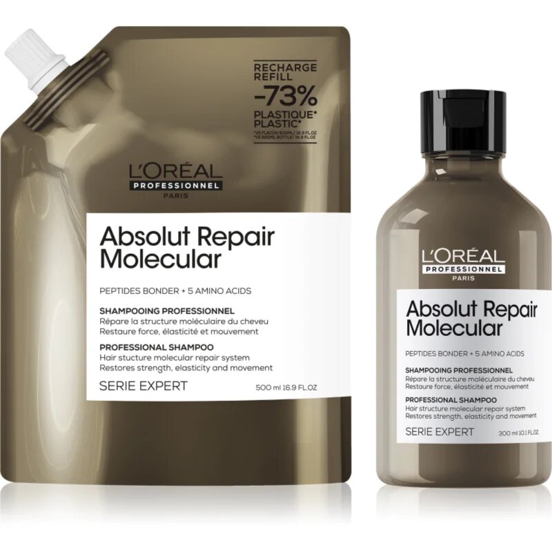 L’Oréal Professionnel Serie Expert Absolut Repair Molecular ugodno pakiranje za poškodovane lase