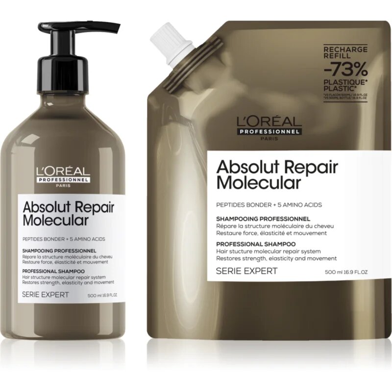 L’Oréal Professionnel Serie Expert Absolut Repair Molecular ugodno pakiranje za poškodovane lase