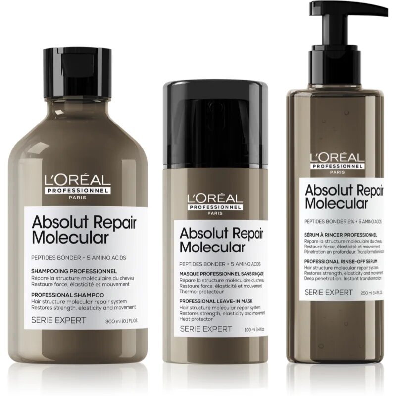 L’Oréal Professionnel Serie Expert Absolut Repair Molecular ugodno pakiranje za poškodovane lase