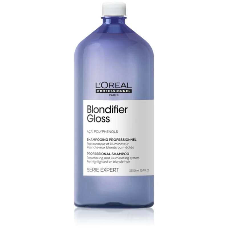 L’Oréal Professionnel Serie Expert Blondifier regeneracijski šampon ki lase naredi lepše za posvetljene melirane hadne blond lase 1500 ml