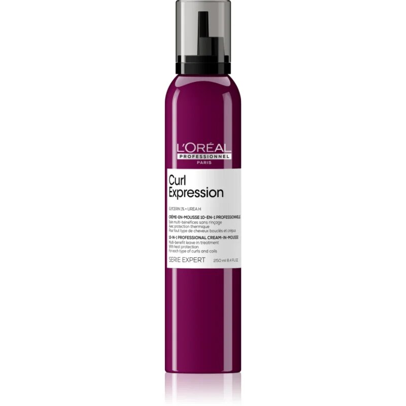 L’Oréal Professionnel Serie Expert Curl Expression stiling pena za definicijo in obliko pričeske za valovite in kodraste lase 250 ml