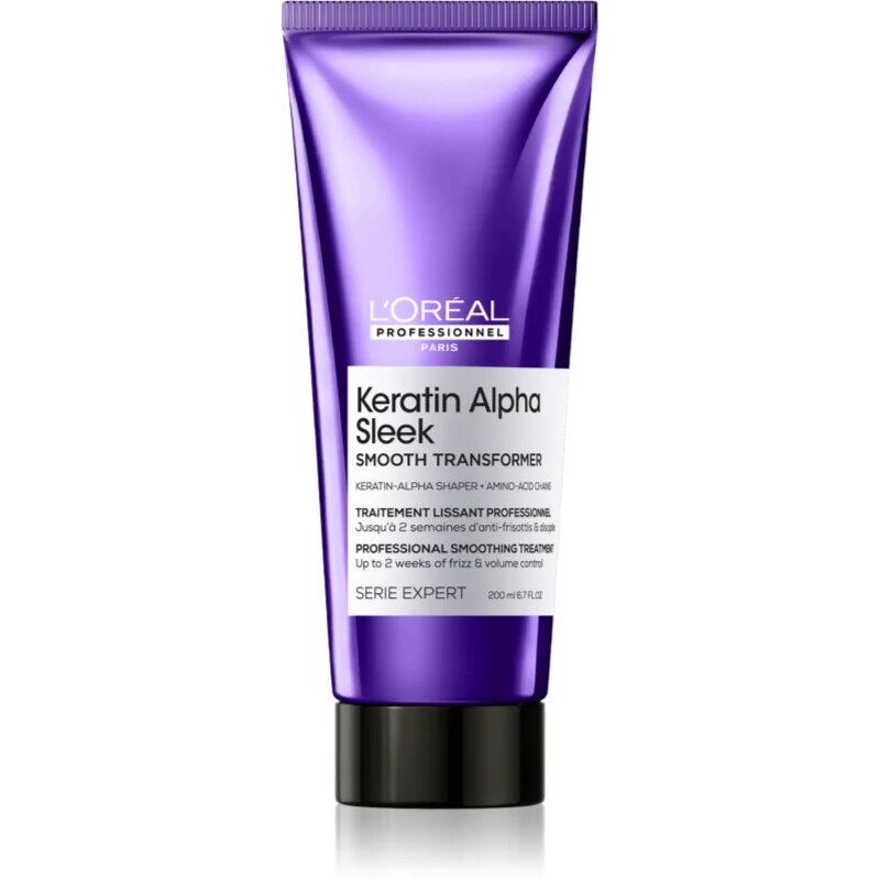 L’Oréal Professionnel Serie Expert Keratin Alpha Sleek lasni tretma za gladek videz las 200 ml