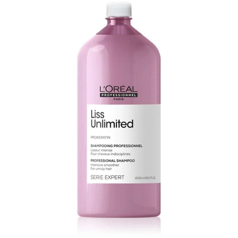 L’Oréal Professionnel Serie Expert Liss Unlimited gladilni šampon za neobvladljive lase 1500 ml