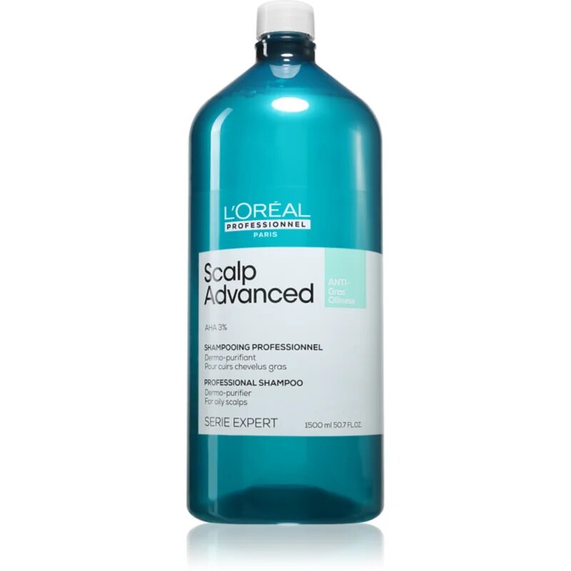 L’Oréal Professionnel Serie Expert Scalp Advanced čistilni šampon za mastno lasišče 1500 ml
