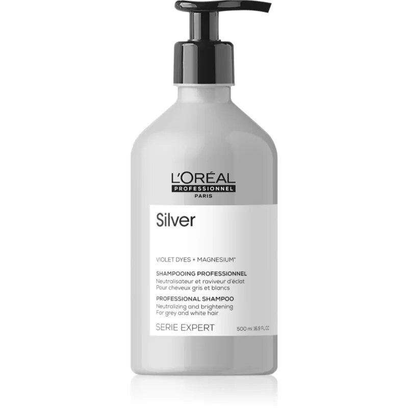 L’Oréal Professionnel Serie Expert Silver srebrni šampon za sive lase 500 ml