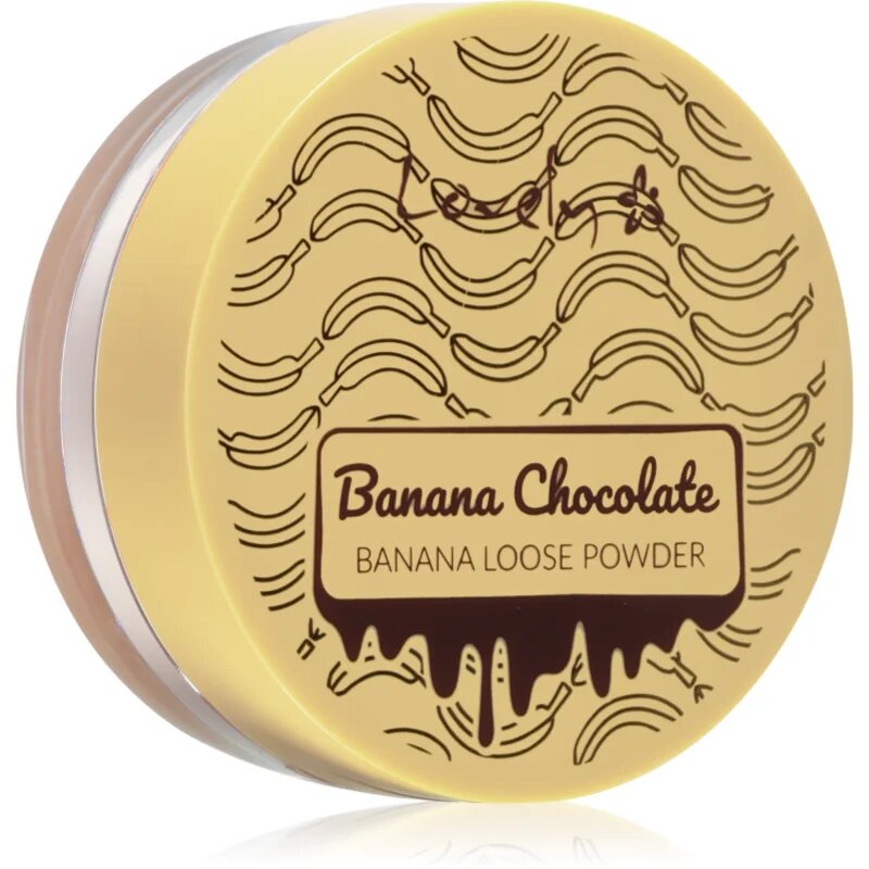 Lovely Banana Chocolate Loose Powder puder v prahu za poenotenje tona kože 8 g
