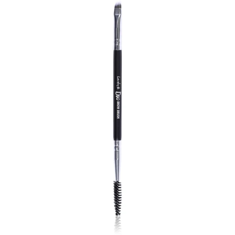 Lovely Duo Brow Brush obojestranski čopič za obrvi 1 kos